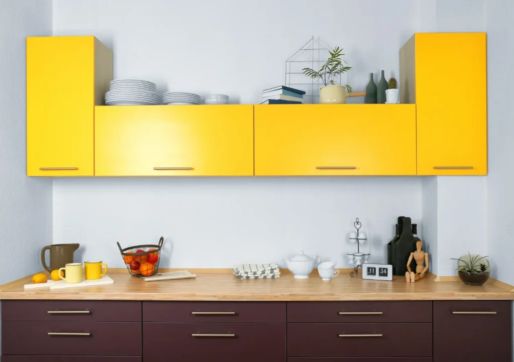 natural wood kitchen cabinets